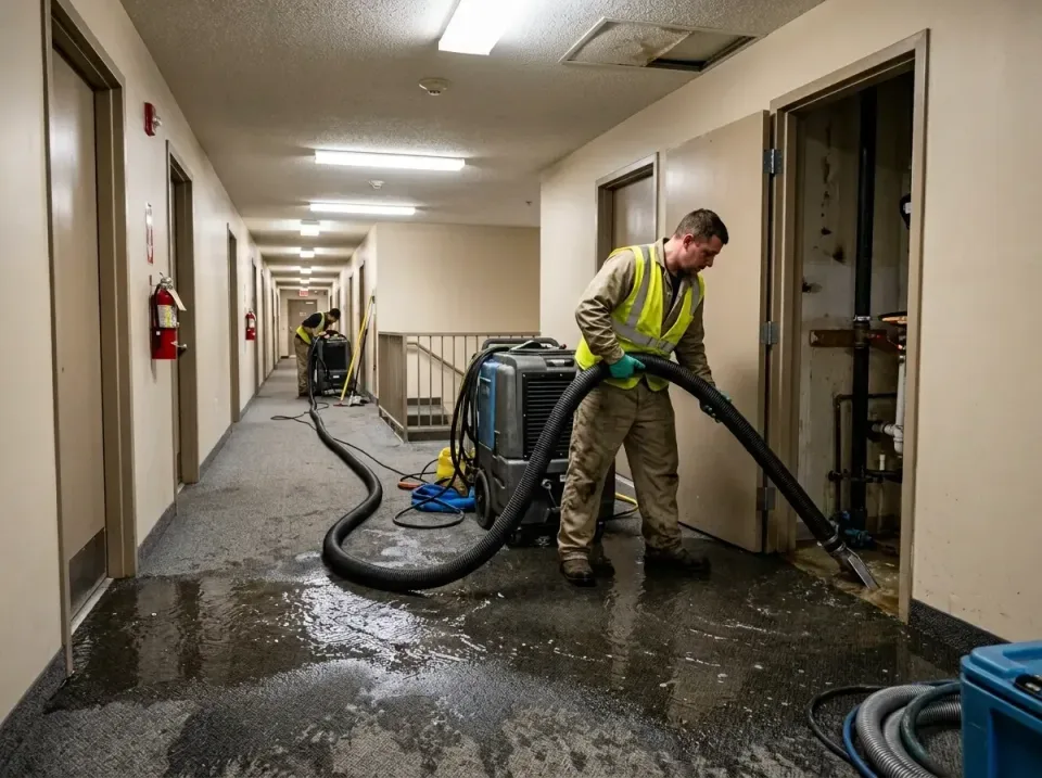 multi-unit-apartment-hallway-f-005 — frequently asked questions, Emergency Burst Pipe Water Extraction & Removal in Tallasse…